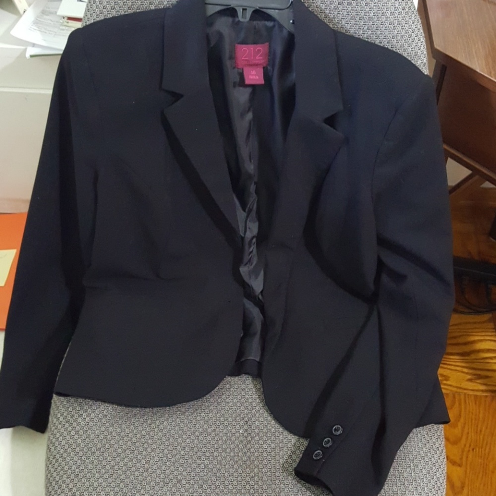 Black Suit jacket size 16